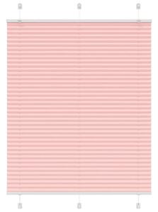 Plisserad persienn rosa 105x100 cm tyg bredd 104,4cm polyester