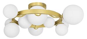 Brilagi - LED ytmonterad ljuskrona MILLA 10xG9/3W/230V guld/vit