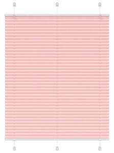 Plisserad persienn rosa 110x100 cm tyg bredd 109,4cm polyester