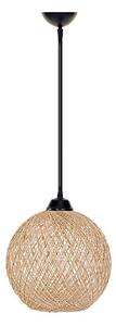 Takkkrona på ett snöre JUTE 1xE27/60W/230V beige