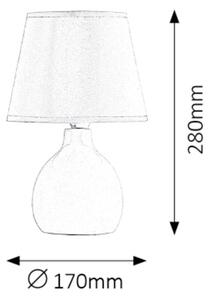 Rabalux 4475 - Bordslampa ANGALL 1xE14/40W/230V