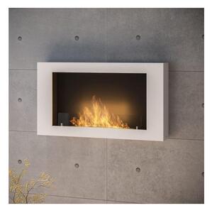 InFire - Wall BIO fireplace 100x56 cm 3kW vit