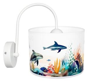 Väggbelysning för barn OCEAN 1xE27/60W/230V