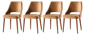 Set med stolar (4 st.) - Acelya