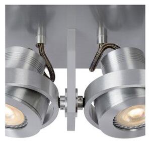 Lucide 17906/10/12 - LED spotlight LANDA 2xGU10/4,5W/230V krom