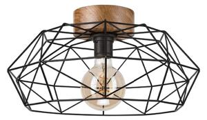 Brilagi - Taklampa WOODY BASKET 1xE27/60W/230V ek