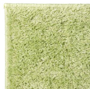 Shaggy-matta 80x150 cm grön