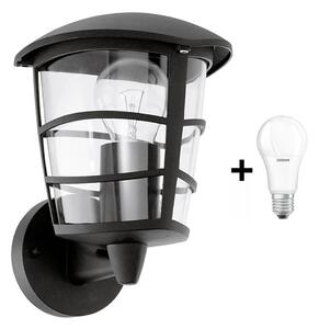 Eglo 93097 - LED Utomhus Väggbelysning ALORIA 1xE27/8,5W/230V IP44