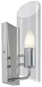 Rabalux 75029 - Vägglampa för badrum TEODORO 1xE14/12W/230V krom