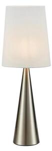 Markslöjd 108624 - Bordslampa CONUS 1xE14/40W/230V vit/matt krom