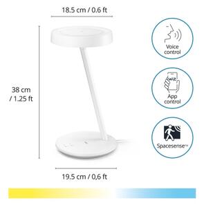 WiZ - LED Dimbar bordslampa PORTRAIT LED/10W/5V Wi-Fi 2700-6500K CRI 90