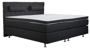 OAKHAM kontinentalsäng King Size 210X210 Mörkgrå -