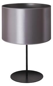 Duolla - Bordslampa CANNES 1xE14/15W/230V diameter 20 cm silver/svart