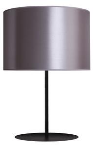 Duolla - Bordslampa CANNES 1xE14/15W/230V diameter 20 cm silver/svart