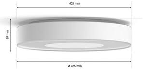 Philips -LEDRGB Justerbar ljusstyrka taklampa Hue LED/52,5W/230V diameter 425 mm vit