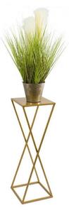Blomställ 70x24 guld