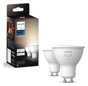 KIT 2x LED Ljusreglerad glödlampa Philips Hue WHITE GU10/4,2W/230V 2700K