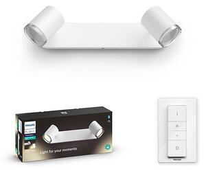 Philips - LED Dimbar Badrumsbelysning Hue ADORE 2xGU10/5W/230V IP44