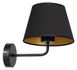 Vägglampa ARDEN 1xE27/60W/230V svart/guld