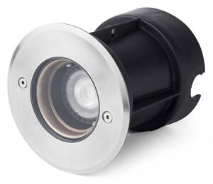 FARO 71489N - Uppfartslampa för utomhusbruk TECNO-6 1xGU10/50W/230V IK08 IP67