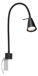 Briloner 2080-015 - LED vägglampa COMFORT LIGHT 1xGU10/5W/230V svart