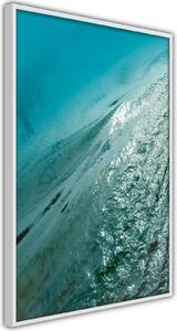Inramad Poster / Tavla - Depth of the Ocean - 20x30 Guldram med passepartout