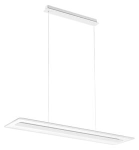 Linea Belysning 8936 - LED ljuskrona med textilsladd ANTILE LED/45W/230V CRI 90 vit