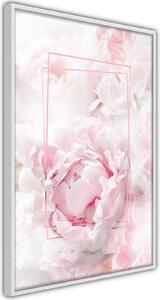 Inramad Poster / Tavla - Floral Dreams - 20x30 Svart ram