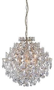 Markslöjd Rosendal Kristall Pendel 54 Cm 6-L , Guld
