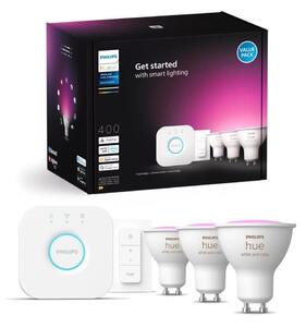 Grundläggande set Philips Hue WACA 3xGU10/4,2W/230V 2000-6500K+ enhet för anslutning