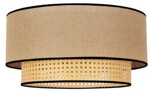 Duolla - Taklampa BOHO 1xE27/15W/230V diameter 45 cm beige/rotting