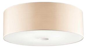 Ideal Lux - Taklampa WOODY 4xE27/60W/230V diameter 50 cm beige