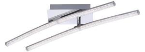 Leuchten Direkt 11290-17 - LED fäst Ljuskrona SIMON 2xLED/5W/230V blank krom