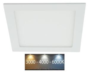 Infälld LED badrumsbelysning LED/24W/230V 3000/4000/6000K IP44