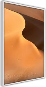 Inramad Poster / Tavla - Ridge of Dune - 20x30 Guldram med passepartout