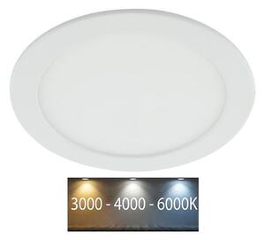 Infälld LED badrumsbelysning LED/18W/230V 3000/4000/6000K IP44