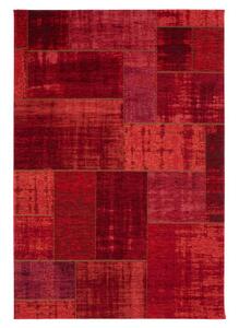 Carlucci röd - maskinvävd matta