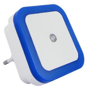 LED nattlampa med sensor LED/0,5W/230V blå
