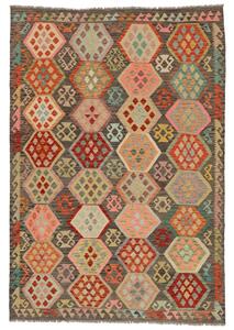 Kelim Afghan Old style Matta 200x292