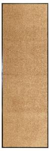 Dörrmatta tvättbar gräddvit 60x180 cm - Vit
