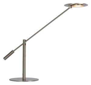 Lucide 19666/09/12 - LED Justerbar ljusstyrka bordslampa ANSELMO LED/9W/230V krom