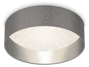 Briloner 3882-014 - LED taklampa MAILA STARRY LED/18W/230V grå/silver