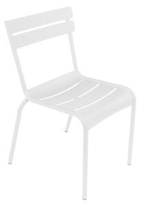 Fermob - Luxembourg Chair, Cotton White - Balkong- och caféstolar - Frédéric Sofia - Vit - Metall