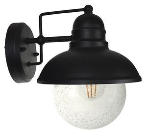 Vägglampa för utomhusbruk WILDA 1xE27/60W/230V IP44 svart