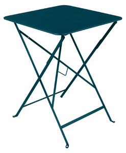 Fermob - Bistro Table 57 x 57 cm, Acapulco Blue - Balkong- och cafébord - Blå - Metall