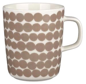 Marimekko - Siirtolapuutarha mugg 25 cl white, clay - Kaffekoppar - Sami Ruotsalainen - Vit