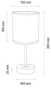 Spot-Belysning 7017401011553 - Bordslampa BENITA 1xE27/60W/230V ek