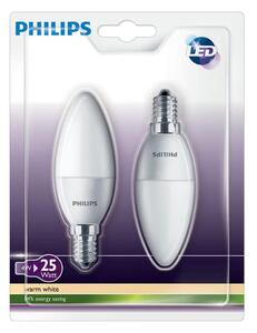 PAKET 2x LED ljus Philips E14/4W/230V - ljus