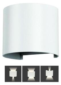 LED Utomhusvägglampa LED/6W/230V 3000K IP65 vit