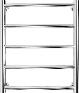 Stegformad handdukstork CLASSIC 88W/230V 50x43 cm rostfri/skinande krom